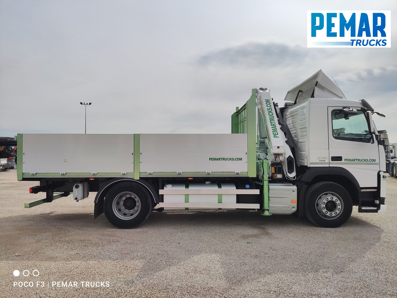 VOLVO FM 330 4X2 GRUA CAJA FIJA - Грузовик бортовой/ Платформа, Автоманипулятор: фото 5 VOLVO FM 330 4X2 GRUA CAJA FIJA - Грузовик бортовой/ Платформа, Автоманипулятор: фото 5