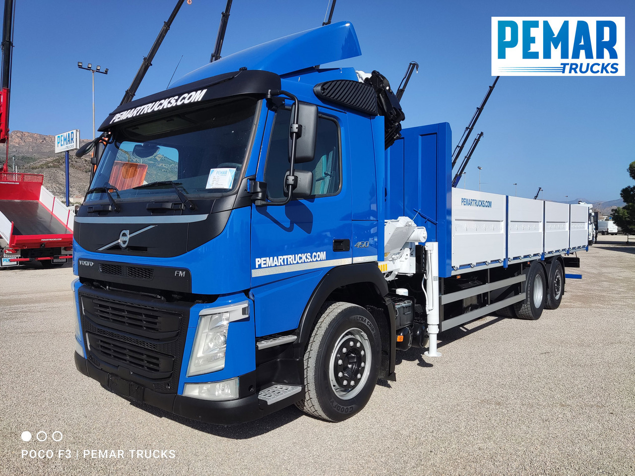 VOLVO FM 450 6X2 GRUA CAJA FIJA EURO 6 - Грузовик бортовой/ Платформа, Автоманипулятор: фото 2 VOLVO FM 450 6X2 GRUA CAJA FIJA EURO 6 - Грузовик бортовой/ Платформа, Автоманипулятор: фото 2