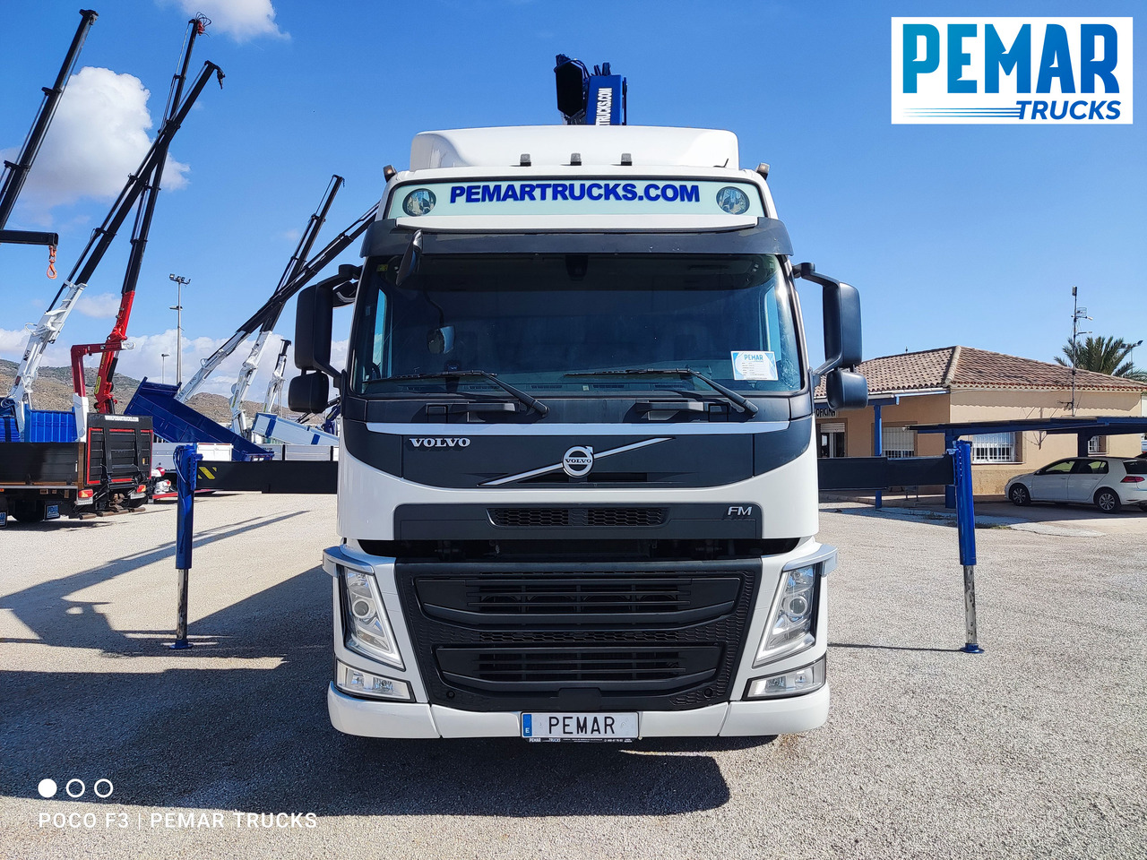 VOLVO FM 500 6X2 GRUA CAJA FIJA - Автоманипулятор: фото 2 VOLVO FM 500 6X2 GRUA CAJA FIJA - Автоманипулятор: фото 2