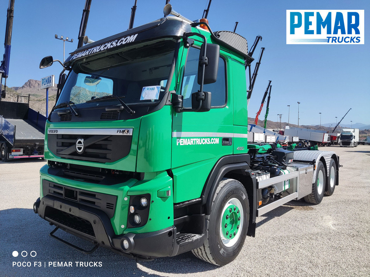 VOLVO FMX 460 6X4 MULTILIFT 21T EURO 5 - Крюковой мультилифт: фото 2 VOLVO FMX 460 6X4 MULTILIFT 21T EURO 5 - Крюковой мультилифт: фото 2