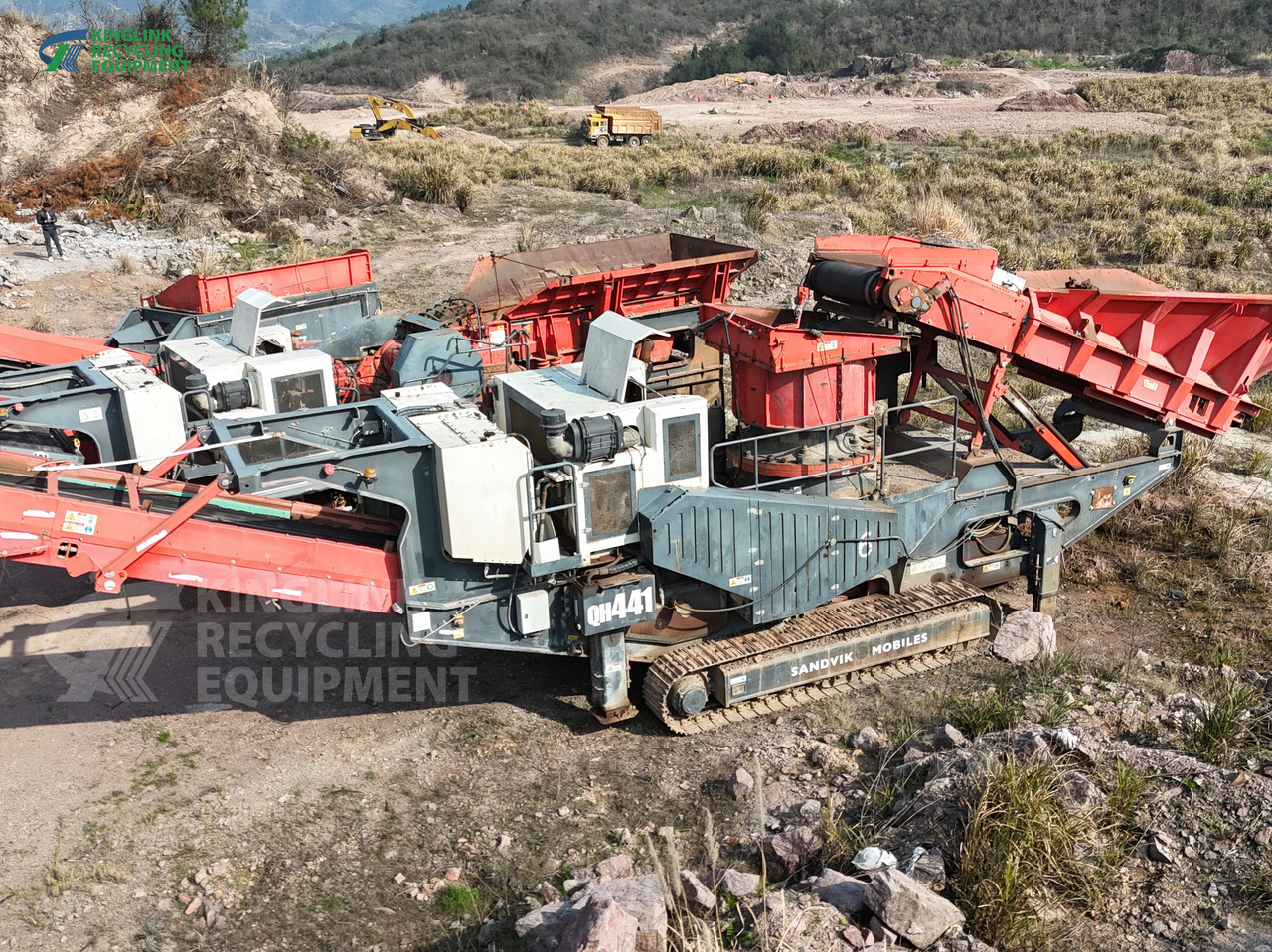 SANDVIK QJ341 QH441 QA451 mobile crushing plant - Мобильная дробилка: фото 2 SANDVIK QJ341 QH441 QA451 mobile crushing plant - Мобильная дробилка: фото 2