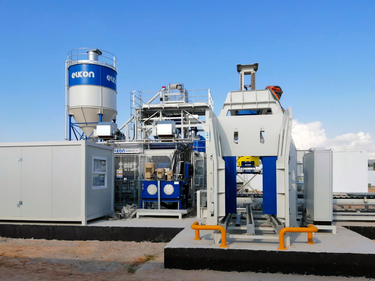 ELKON Elkoblock-25 Plus Block Making Machine - Вибропресс: фото 4 ELKON Elkoblock-25 Plus Block Making Machine - Вибропресс: фото 4