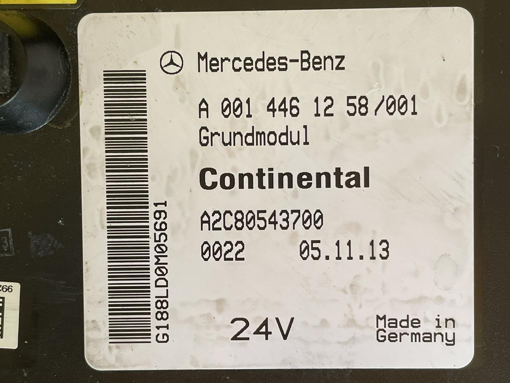 MERCEDES-BENZ ACTROS GRUNDMODUL - A 000 446 1258 - Предохранитель для Грузовиков: фото 3 MERCEDES-BENZ ACTROS GRUNDMODUL - A 000 446 1258 - Предохранитель для Грузовиков: фото 3