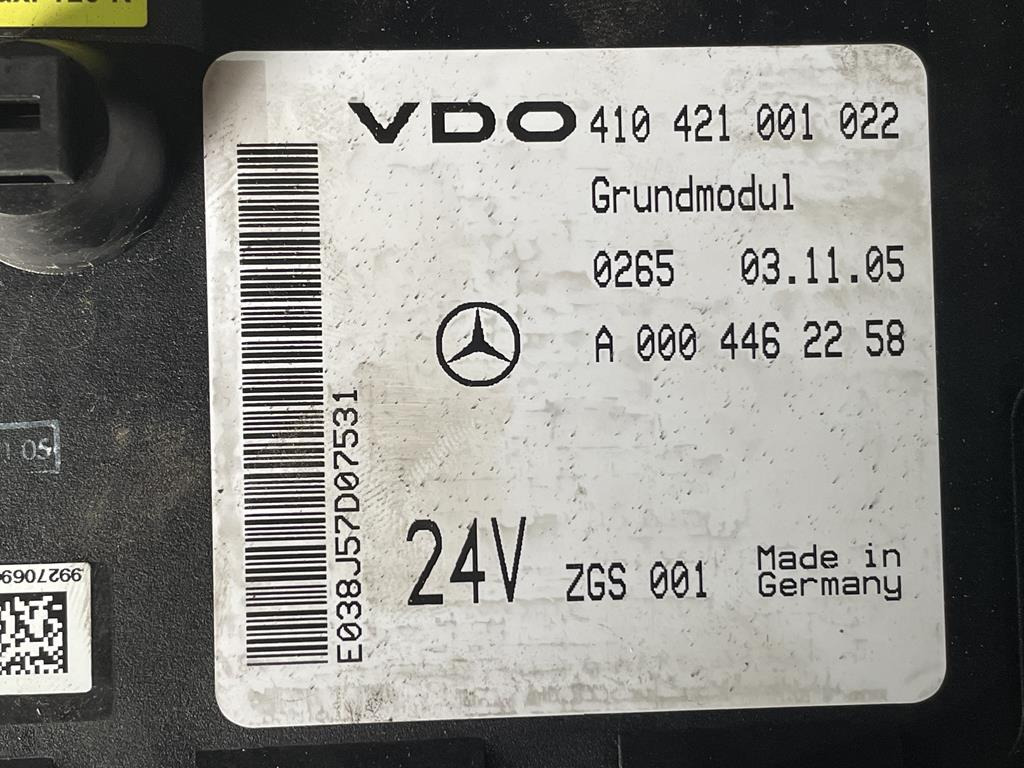 MERCEDES-BENZ ACTROS GRUNDMODUL - A 000 446 22 58 - Предохранитель для Грузовиков: фото 3 MERCEDES-BENZ ACTROS GRUNDMODUL - A 000 446 22 58 - Предохранитель для Грузовиков: фото 3