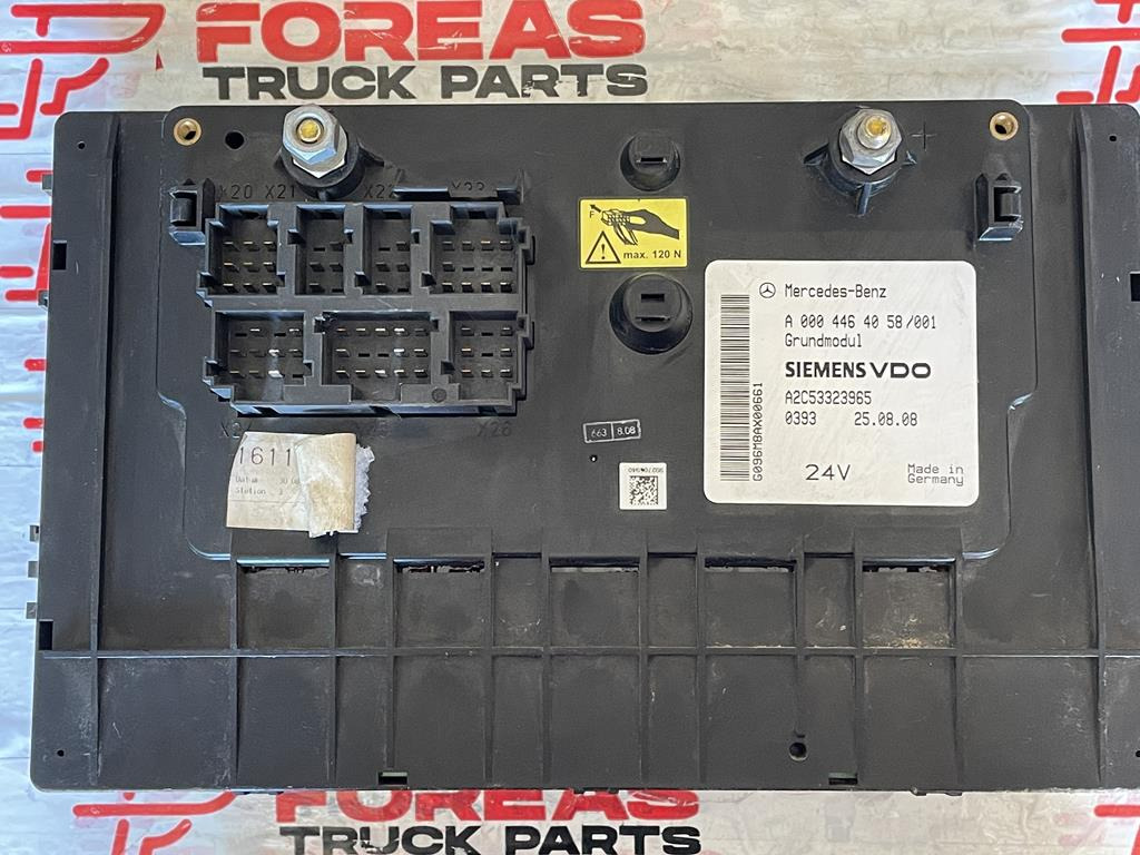 MERCEDES-BENZ ACTROS GRUNDMODUL - A 000 446 40 58 - Предохранитель для Грузовиков: фото 2 MERCEDES-BENZ ACTROS GRUNDMODUL - A 000 446 40 58 - Предохранитель для Грузовиков: фото 2