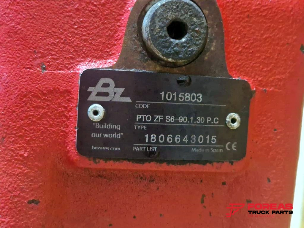 Коробка передач для Грузовиков MERCEDES-BENZ ACTROS MP4 G 281 - 12 INTARDER + P.T.O: фото 13