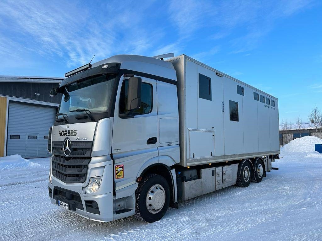Mercedes-Benz Actros - Грузовик для перевозки животных: фото 1 Mercedes-Benz Actros - Грузовик для перевозки животных: фото 1