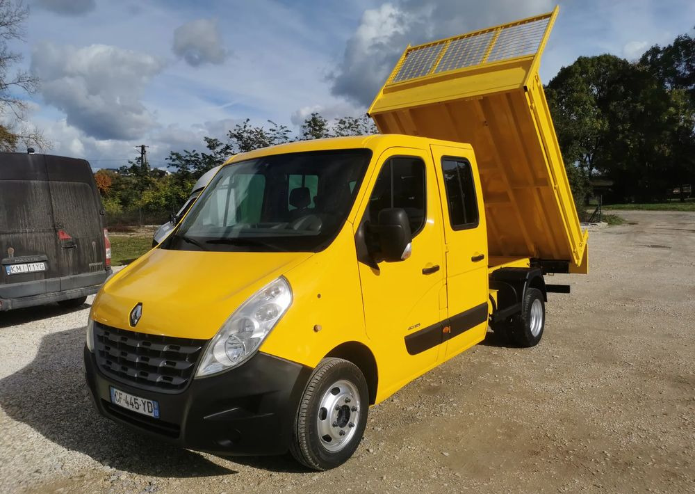 Renault Master 125dCi Brygadówka wywrotka Bliźniak kiper doka 7-osobowa Hak - Малотоннажный самосвал: фото 1 Renault Master 125dCi Brygadówka wywrotka Bliźniak kiper doka 7-osobowa Hak - Малотоннажный самосвал: фото 1