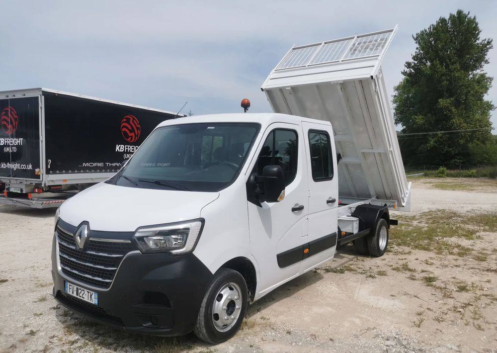 Renault Master 2.3dCi-130KM Brygadówka wywrotka 48.800km przebieg kiper doka Dubel klimatyzacja - Малотоннажный самосвал: фото 1 Renault Master 2.3dCi-130KM Brygadówka wywrotka 48.800km przebieg kiper doka Dubel klimatyzacja - Малотоннажный самосвал: фото 1