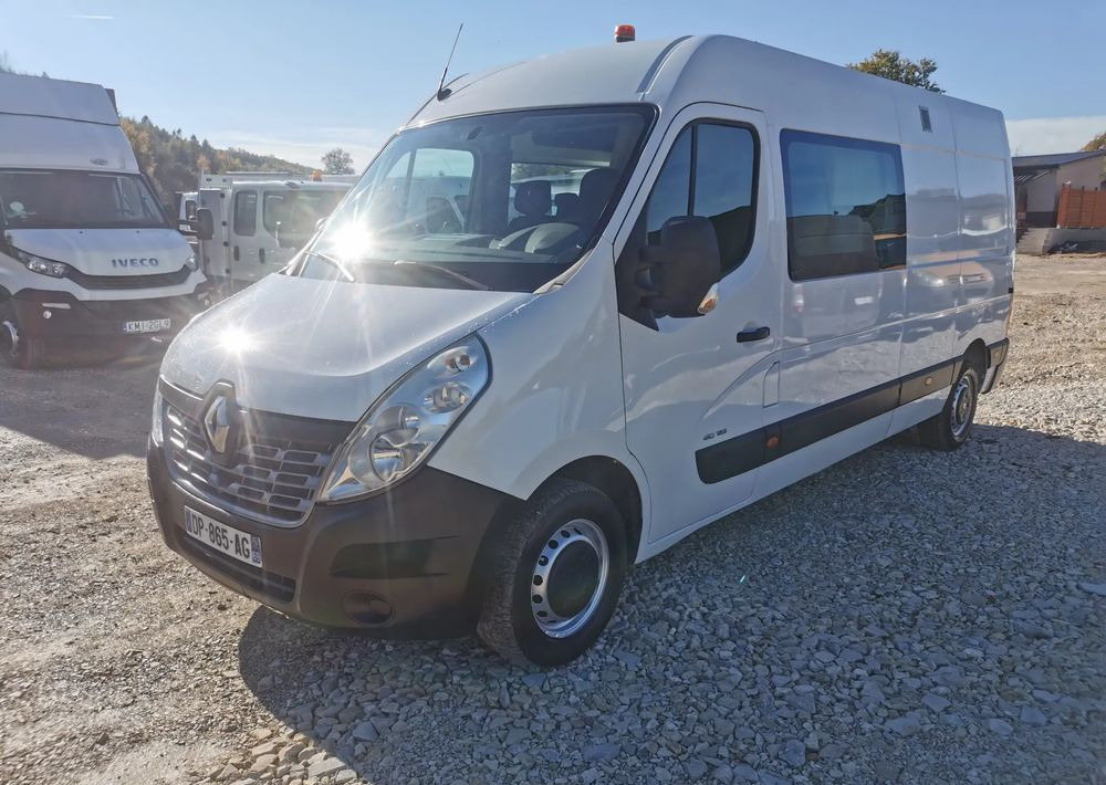 Renault Master L3H2 doka 7-osobowy Długi klima 2.3dCi-125KM Brygadówka - Цельнометаллический фургон: фото 1 Renault Master L3H2 doka 7-osobowy Długi klima 2.3dCi-125KM Brygadówka - Цельнометаллический фургон: фото 1