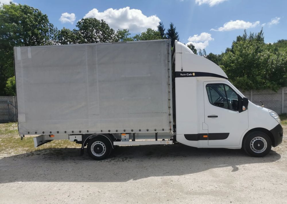 Renault Master dCi 170KM Twin Cab Spojkar Wejkama podnoszony - Тентованный фургон: фото 2 Renault Master dCi 170KM Twin Cab Spojkar Wejkama podnoszony - Тентованный фургон: фото 2