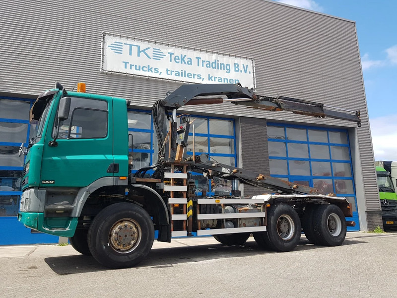 Ginaf M 3335 S 6x6 Palfinger PK 14080 + NCH - Тросовый мультилифт, Автоманипулятор: фото 1 Ginaf M 3335 S 6x6 Palfinger PK 14080 + NCH - Тросовый мультилифт, Автоманипулятор: фото 1