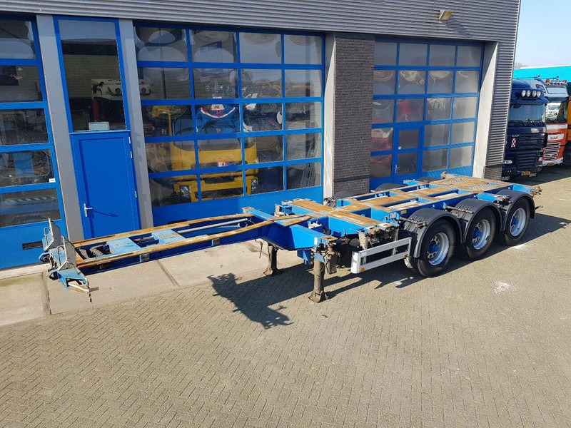 Pacton T3-010 Multi chassis Liftas BPW drum - Полуприцеп-контейнеровоз/ Сменный кузов: фото 1 Pacton T3-010 Multi chassis Liftas BPW drum - Полуприцеп-контейнеровоз/ Сменный кузов: фото 1