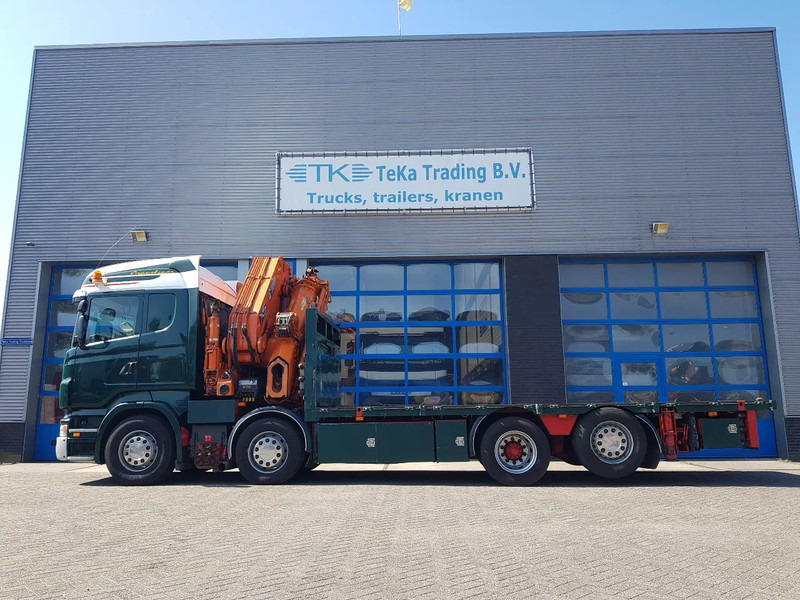 Scania R420 8x2 HIAB 800E-7 Hipro 80 ton/meter Winch Retarder - Автоманипулятор: фото 5 Scania R420 8x2 HIAB 800E-7 Hipro 80 ton/meter Winch Retarder - Автоманипулятор: фото 5