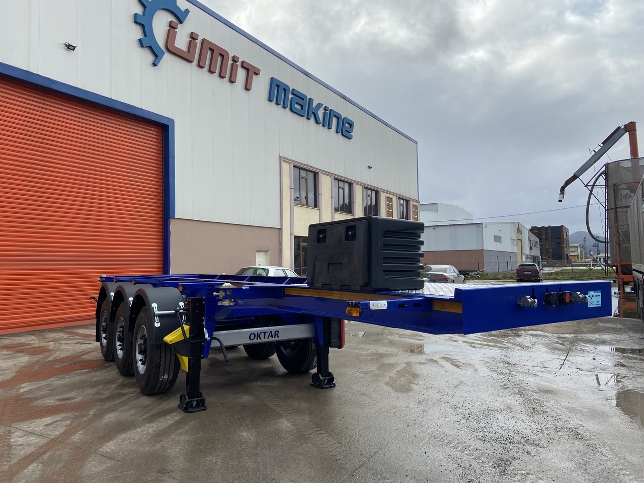 OKTAR ADR CONTAINER TRAILER 20 FEET 2023 - Полуприцеп-контейнеровоз/ Сменный кузов: фото 1 OKTAR ADR CONTAINER TRAILER 20 FEET 2023 - Полуприцеп-контейнеровоз/ Сменный кузов: фото 1