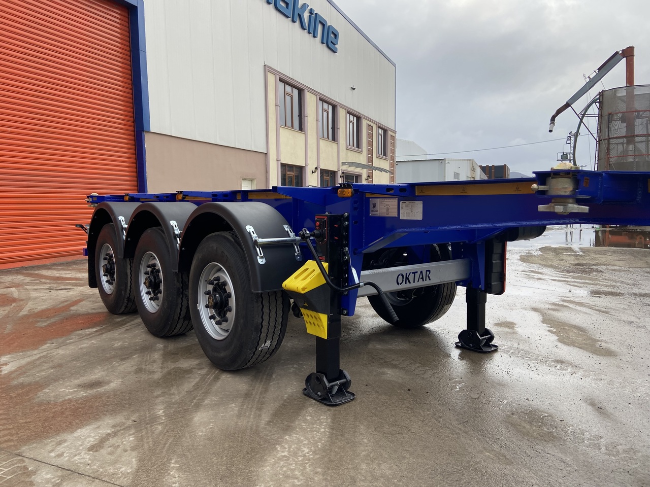 OKTAR ADR CONTAINER TRAILER 20 FEET 2023 - Полуприцеп-контейнеровоз/ Сменный кузов: фото 2 OKTAR ADR CONTAINER TRAILER 20 FEET 2023 - Полуприцеп-контейнеровоз/ Сменный кузов: фото 2