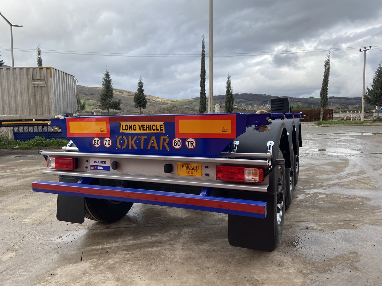 OKTAR ADR CONTAINER TRAILER 20 FEET 2025 - Полуприцеп-контейнеровоз/ Сменный кузов: фото 3 OKTAR ADR CONTAINER TRAILER 20 FEET 2025 - Полуприцеп-контейнеровоз/ Сменный кузов: фото 3
