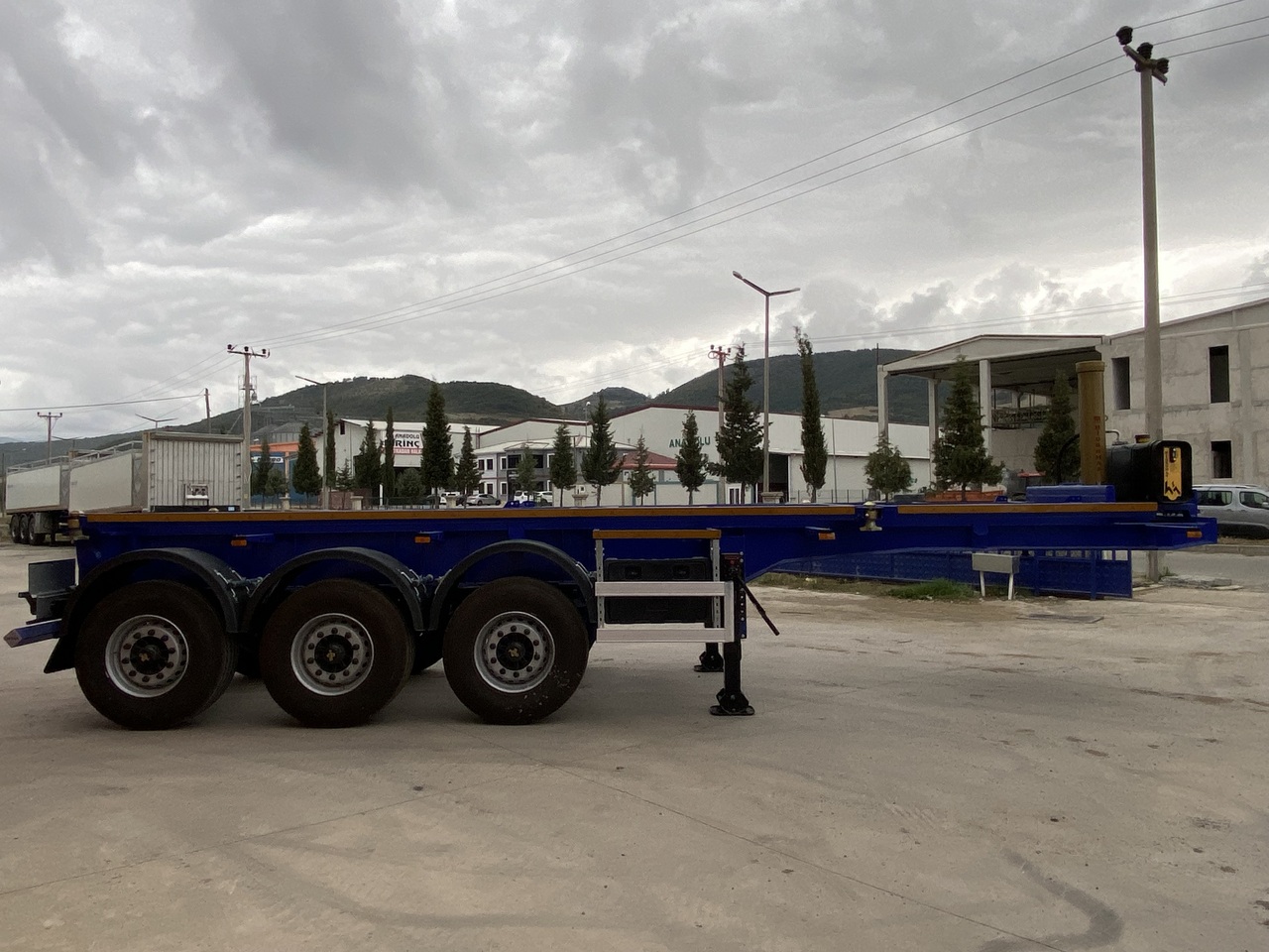 Новый Полуприцеп-контейнеровоз/ Сменный кузов OKTAR CONTAINER TIPPER TRAILER ADR 2025: фото 10