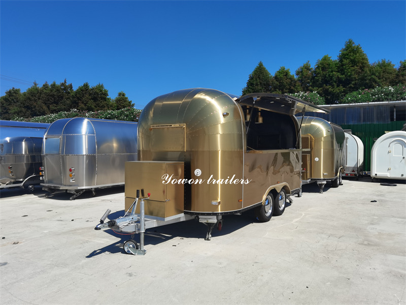 YOWON mobile fast food vending trailer factory price catering truck - Торговый прицеп: фото 1 YOWON mobile fast food vending trailer factory price catering truck - Торговый прицеп: фото 1