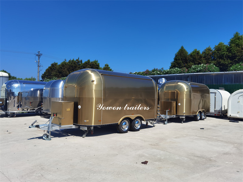 YOWON mobile fast food vending trailer factory price catering truck - Торговый прицеп: фото 4 YOWON mobile fast food vending trailer factory price catering truck - Торговый прицеп: фото 4