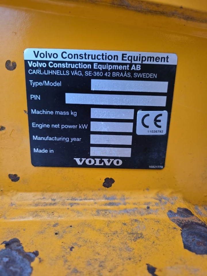 Сочленённый самосвал Volvo A 35 G: фото 9