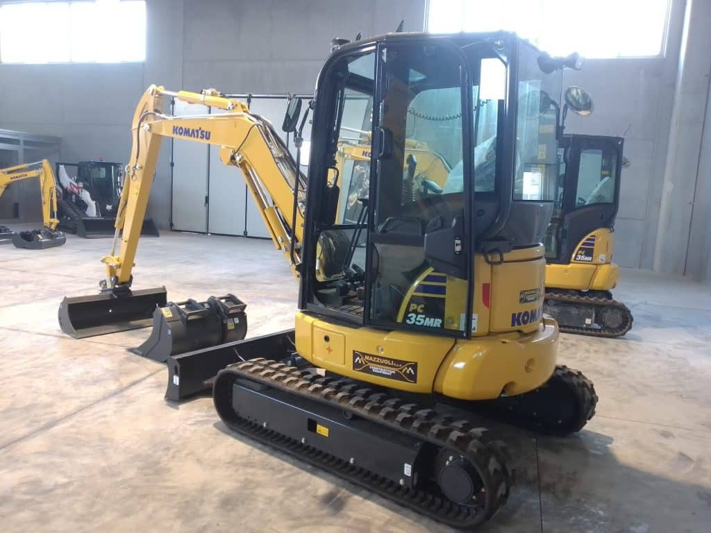 KOMATSU PC35MR-5 - Мини-экскаватор: фото 4 KOMATSU PC35MR-5 - Мини-экскаватор: фото 4