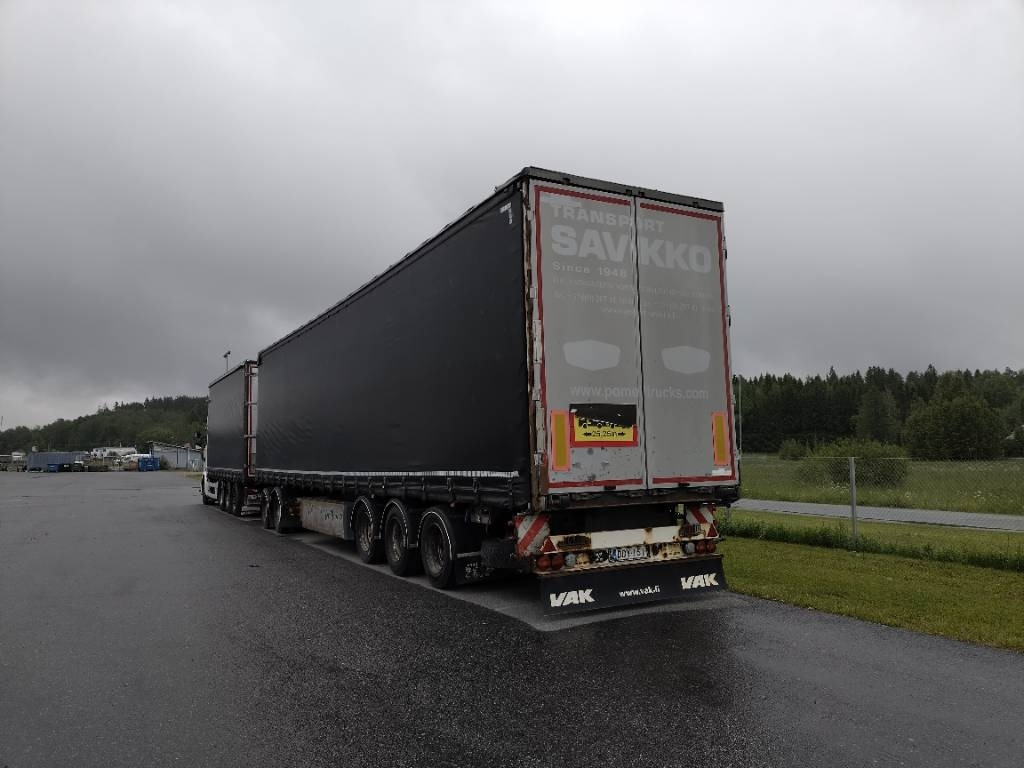 Scania R580 8x4 kapellilava+Dolly+kärry 76tn juna - Тентованный грузовик: фото 2 Scania R580 8x4 kapellilava+Dolly+kärry 76tn juna - Тентованный грузовик: фото 2