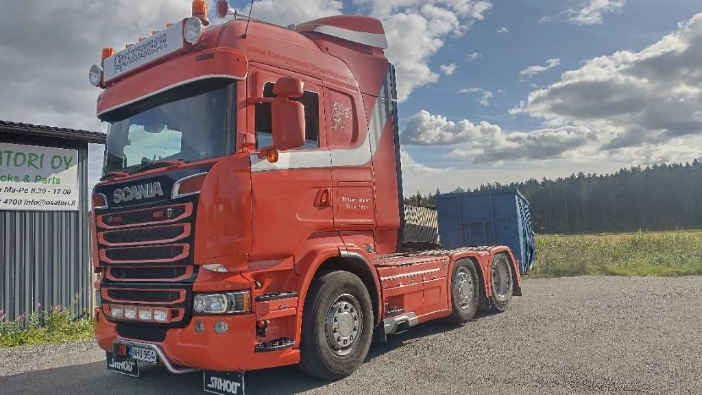 Scania R520 6x2 väliteliveturi,hyvät varusteet  - Тягач: фото 1 Scania R520 6x2 väliteliveturi,hyvät varusteet  - Тягач: фото 1