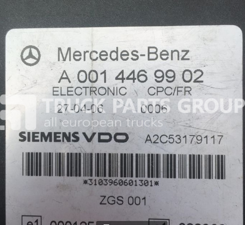 MERCEDES-BENZ Actros, Atego, Axor FR parameter control unit, CPC1 control unit control unit - Блок управления для Грузовиков: фото 5 MERCEDES-BENZ Actros, Atego, Axor FR parameter control unit, CPC1 control unit control unit - Блок управления для Грузовиков: фото 5