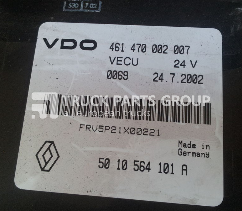 RENAULT DCI VECU VDO unit, EDC, ECU control unit - Блок управления для Грузовиков: фото 3 RENAULT DCI VECU VDO unit, EDC, ECU control unit - Блок управления для Грузовиков: фото 3