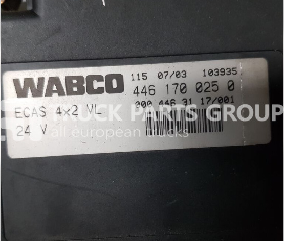 WABCO 4461700250, 0004463117 control unit - Блок управления для Грузовиков: фото 1 WABCO 4461700250, 0004463117 control unit - Блок управления для Грузовиков: фото 1