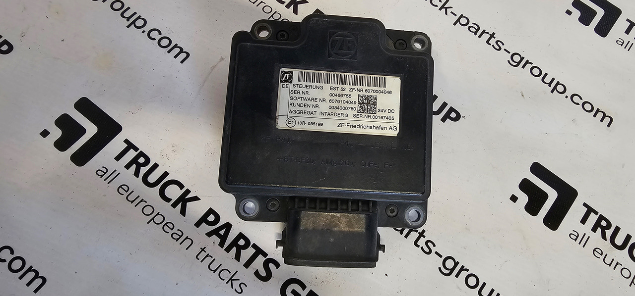 MAN MAN TGX / TGS EURO6 emission intarder3 control, retarder control unit, EST52, EST 52, EST54, EST 54, 6070104049, 6070004046, 00466755, 6070010004, 81258107018, 81258107022, 81258107031, 81258107015, 8 - Запчасти для Грузовиков: фото 1 MAN MAN TGX / TGS EURO6 emission intarder3 control, retarder control unit, EST52, EST 52, EST54, EST 54, 6070104049, 6070004046, 00466755, 6070010004, 81258107018, 81258107022, 81258107031, 81258107015, 8 - Запчасти для Грузовиков: фото 1