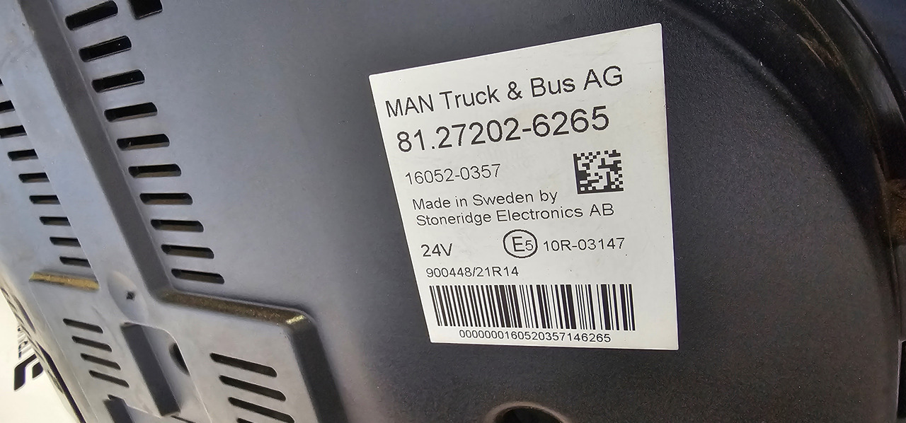 MAN MAN TGX / TGS EURO6 instrument panel, dashboard, information panel, instrument cluster 81272026265, 81258077136, 81272026268, 81258077149, 81258077142, 81272026252, 81272026254, 81258077138, 812720262 - Запчасти для Грузовиков: фото 3 MAN MAN TGX / TGS EURO6 instrument panel, dashboard, information panel, instrument cluster 81272026265, 81258077136, 81272026268, 81258077149, 81258077142, 81272026252, 81272026254, 81258077138, 812720262 - Запчасти для Грузовиков: фото 3