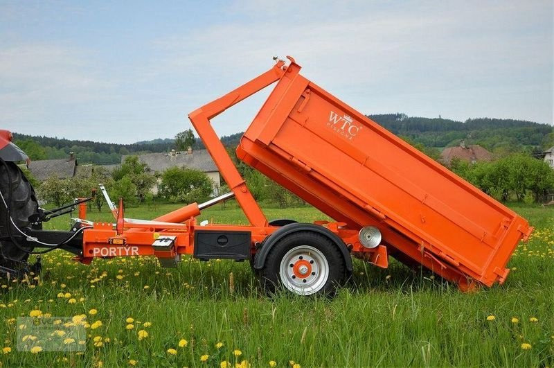 Vemac Hakenliftanhänger Abroller 4300kg WTC Traktor LKW Container NEU - Сельскохозяйственный прицеп-самосвал: фото 2 Vemac Hakenliftanhänger Abroller 4300kg WTC Traktor LKW Container NEU - Сельскохозяйственный прицеп-самосвал: фото 2