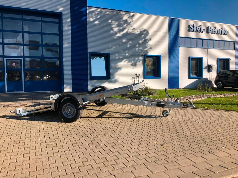 Martz Anhänger / Tieflader 1163Kg Nutzlast mit Knickdeichsel zum Kippen 3250x1850mm *INKL.19% MWST* - Прицеп для мотоцикла: фото 1 Martz Anhänger / Tieflader 1163Kg Nutzlast mit Knickdeichsel zum Kippen 3250x1850mm *INKL.19% MWST* - Прицеп для мотоцикла: фото 1