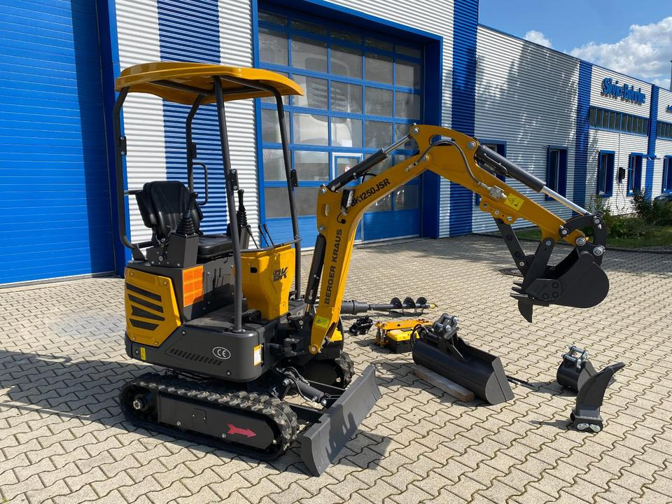Мини-экскаватор Minibagger BK1250JSR inkl. großem Zubehörpaket *INKL.19% MWST*BERGER KRAUS*KUBOTA* VERSTELLFAHRWERK*SOFORT!*: фото 6