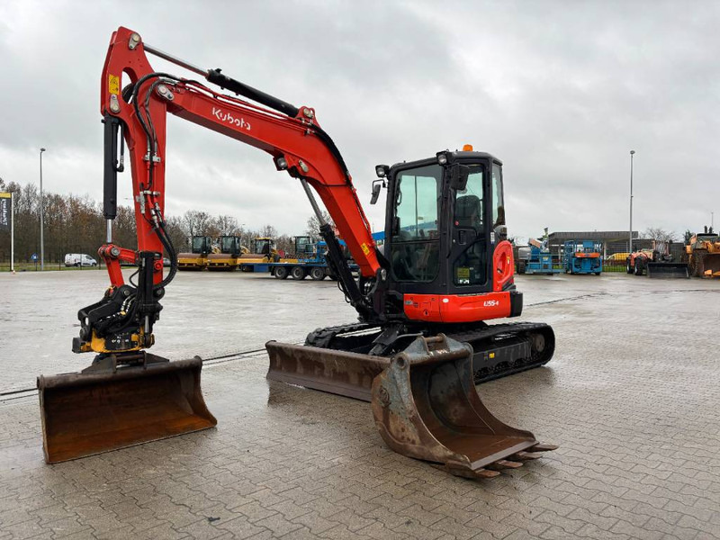 Kubota U55-4 - Мини-экскаватор: фото 1 Kubota U55-4 - Мини-экскаватор: фото 1