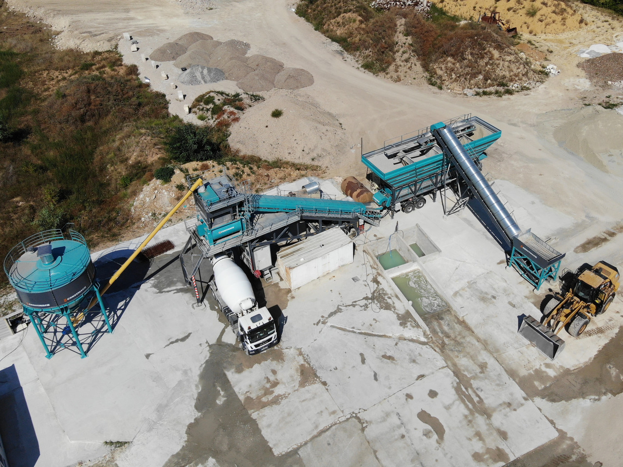 Constmach 120 m³/h Mobile Concrete Batching Plant - Бетонный завод: фото 3 Constmach 120 m³/h Mobile Concrete Batching Plant - Бетонный завод: фото 3