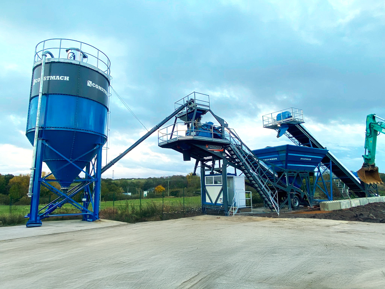 Constmach 30 m³/h Mobile Concrete Batching Plant - Бетонный завод: фото 1 Constmach 30 m³/h Mobile Concrete Batching Plant - Бетонный завод: фото 1