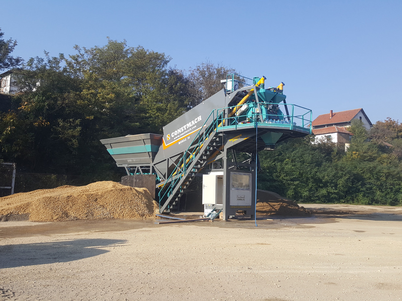 Constmach 30 m³/h Mobile Concrete Batching Plant - Бетонный завод: фото 3 Constmach 30 m³/h Mobile Concrete Batching Plant - Бетонный завод: фото 3