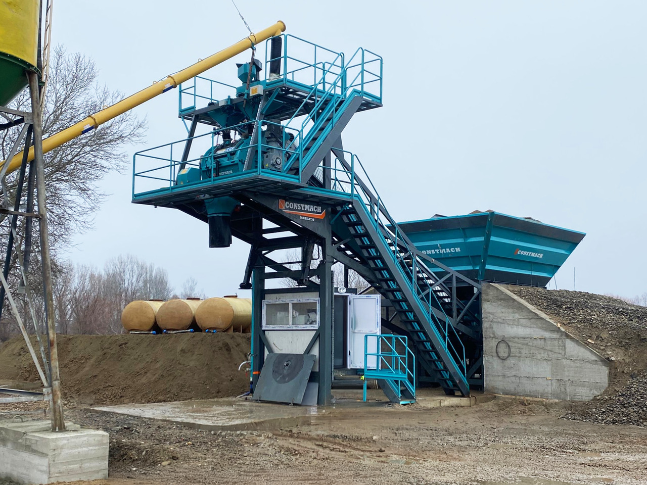 Constmach 30 m³/h Mobile Concrete Batching Plant - Бетонный завод: фото 5 Constmach 30 m³/h Mobile Concrete Batching Plant - Бетонный завод: фото 5