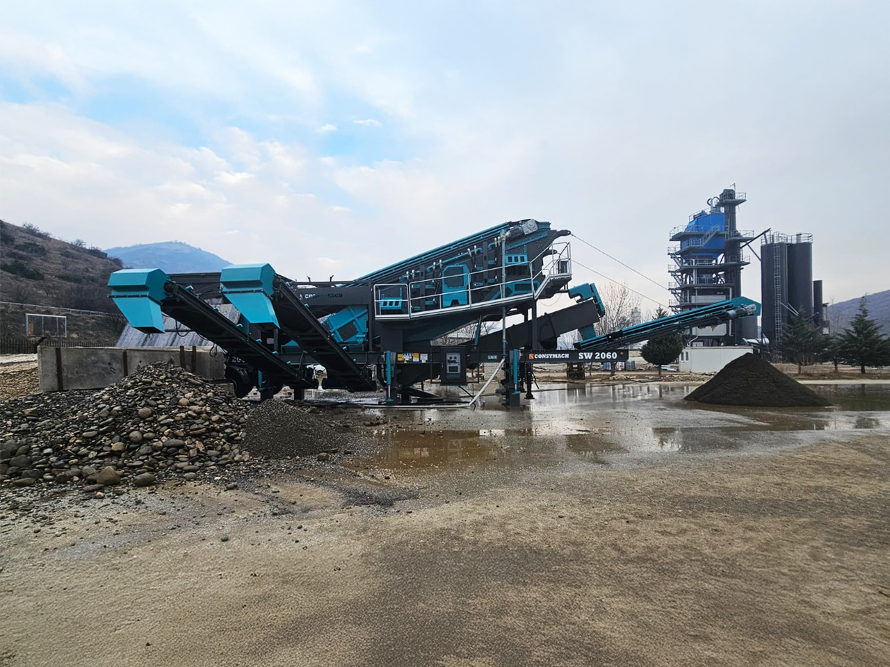 Новый Грохот Constmach Mobile Sieb- und Waschanlage 60-200 t/h: фото 6