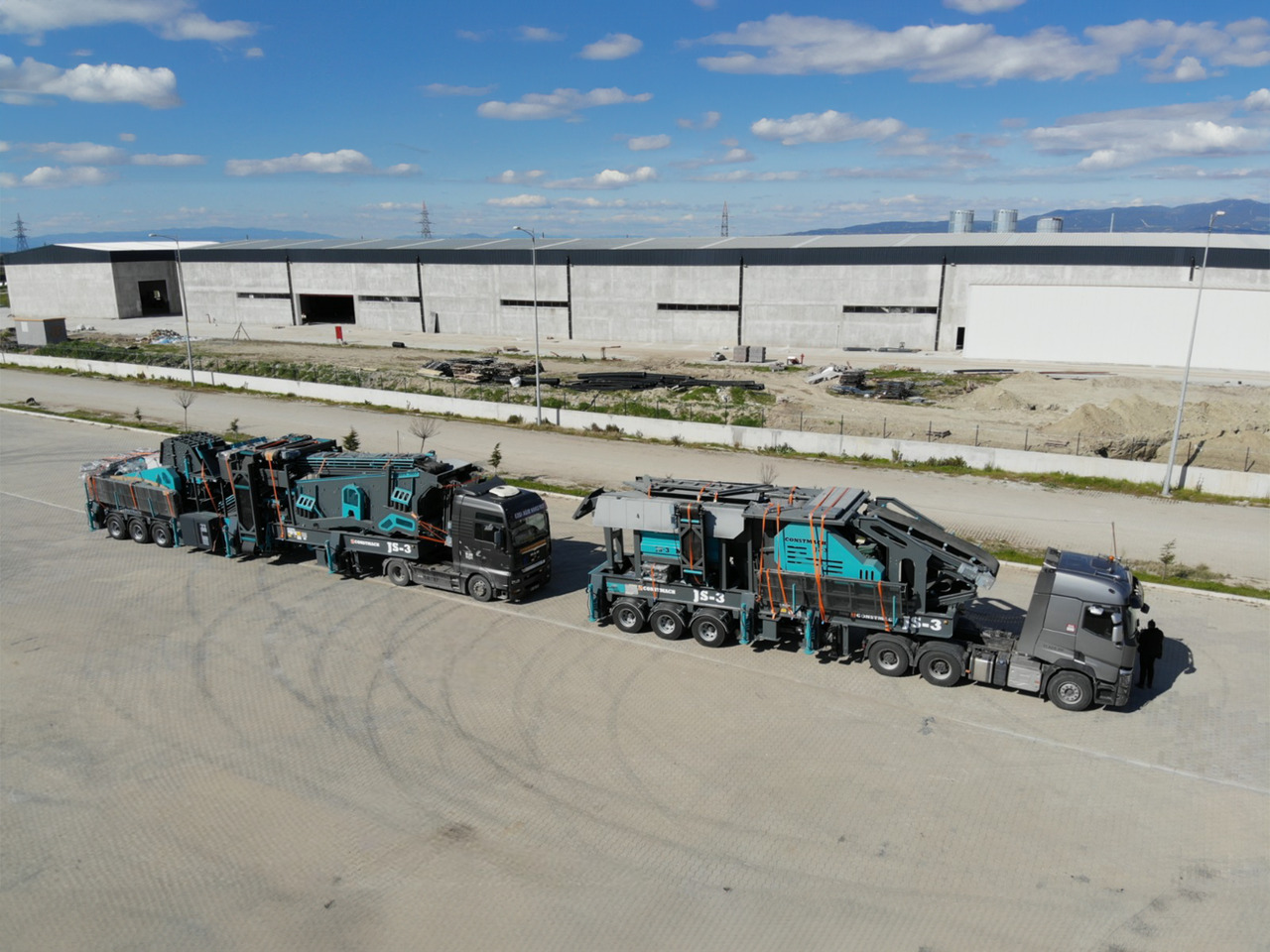 Constmach Mobile Steinbrechanlage mit 300 Tonnen Kapazität - Мобильная дробилка: фото 1 Constmach Mobile Steinbrechanlage mit 300 Tonnen Kapazität - Мобильная дробилка: фото 1