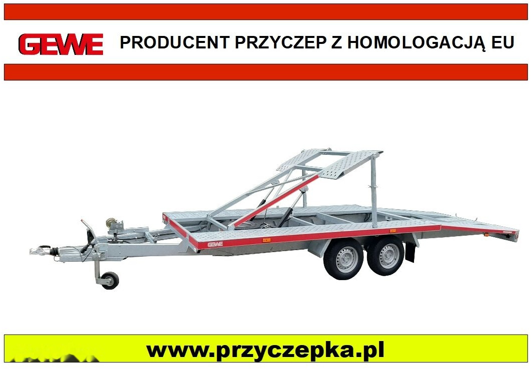 Gewe Laweta piętrowa, hydrauliczna, L3500 F/1 - Прицеп-автовоз: фото 1 Gewe Laweta piętrowa, hydrauliczna, L3500 F/1 - Прицеп-автовоз: фото 1