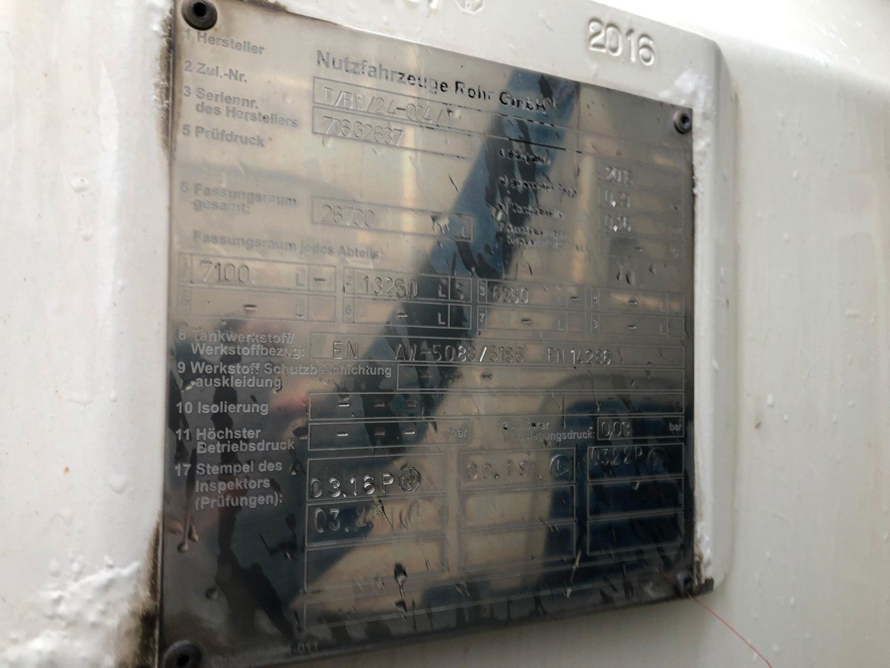 Volvo FH420 Tridem*ADR*3 Kammern 26700LT*ROHR*Sening в лизинг Volvo FH420 Tridem*ADR*3 Kammern 26700LT*ROHR*Sening: фото 8