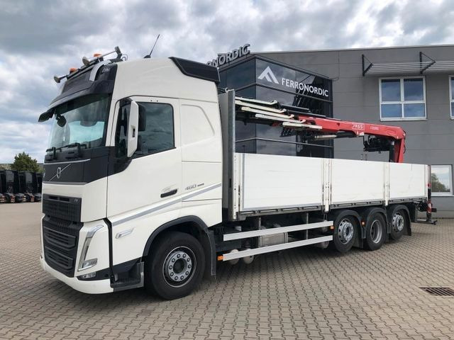 Volvo FH460 8x2 TRIDEM VLA&NLA gelenkt*FASSI F215AS.24 - Грузовик бортовой/ Платформа, Автоманипулятор: фото 4 Volvo FH460 8x2 TRIDEM VLA&NLA gelenkt*FASSI F215AS.24 - Грузовик бортовой/ Платформа, Автоманипулятор: фото 4