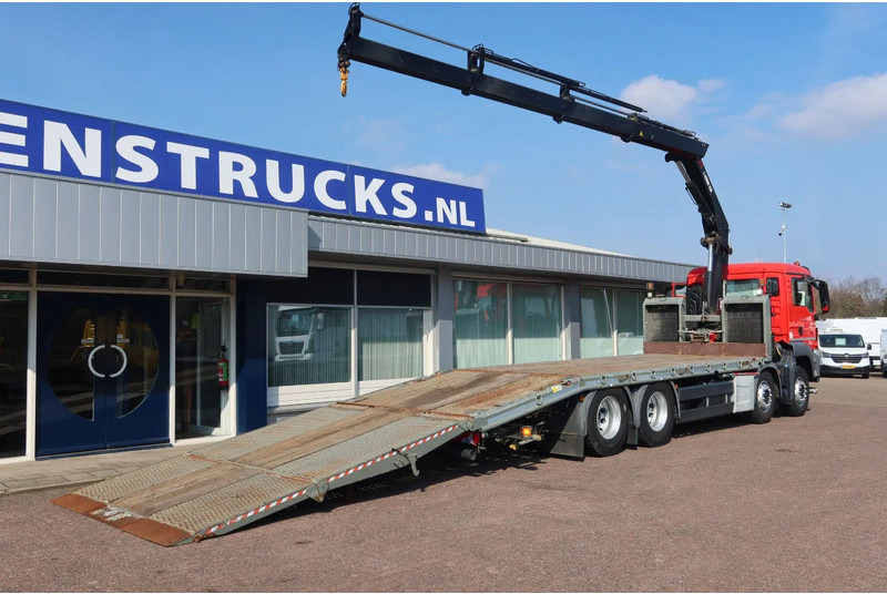 MAN TGS 35.360 8X2 Euro 6 Oprijwagen + HIAB 228 E 3 kraan. Radio grafisch + winch - Автоманипулятор: фото 3 MAN TGS 35.360 8X2 Euro 6 Oprijwagen + HIAB 228 E 3 kraan. Radio grafisch + winch - Автоманипулятор: фото 3