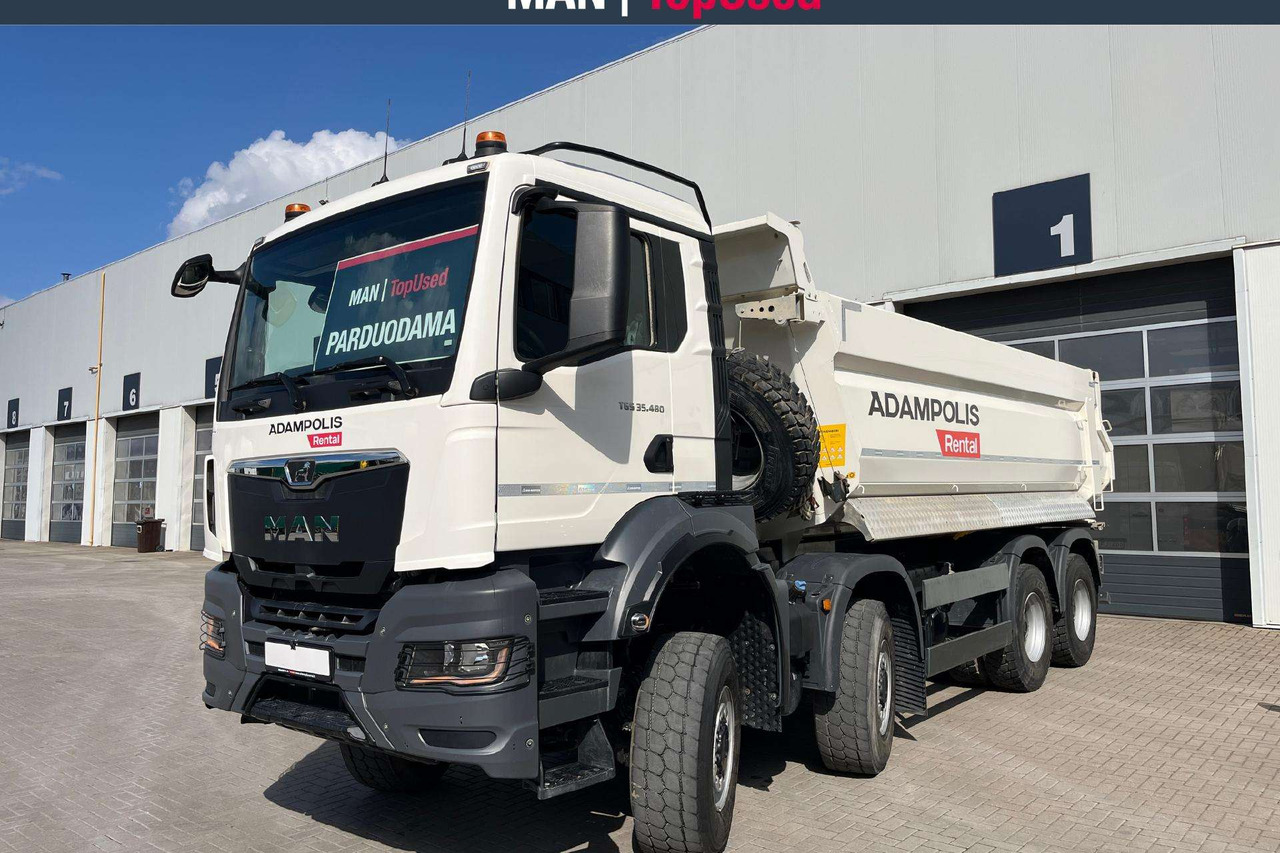 MAN TGS 35.480 8x8 MEILLER (7124) - Самосвал: фото 1 MAN TGS 35.480 8x8 MEILLER (7124) - Самосвал: фото 1
