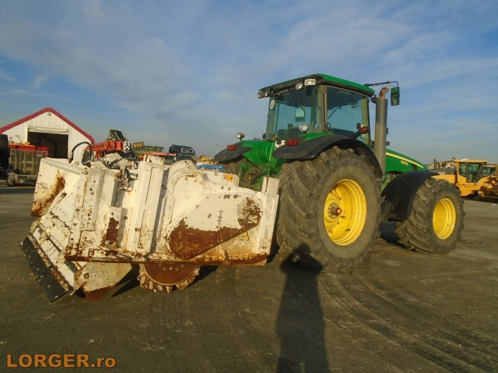 John Deere 8530 cu stabilizator de sol Wirtgen WS 250. - Трактор: фото 5 John Deere 8530 cu stabilizator de sol Wirtgen WS 250. - Трактор: фото 5