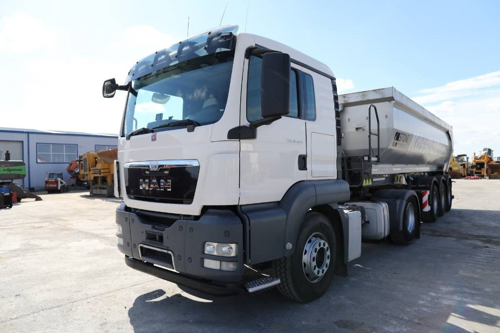 Тягач MAN TGS 18.440 4x2 BLS-TS Truck + Kässbohrer DL 3 Tipp: фото 14